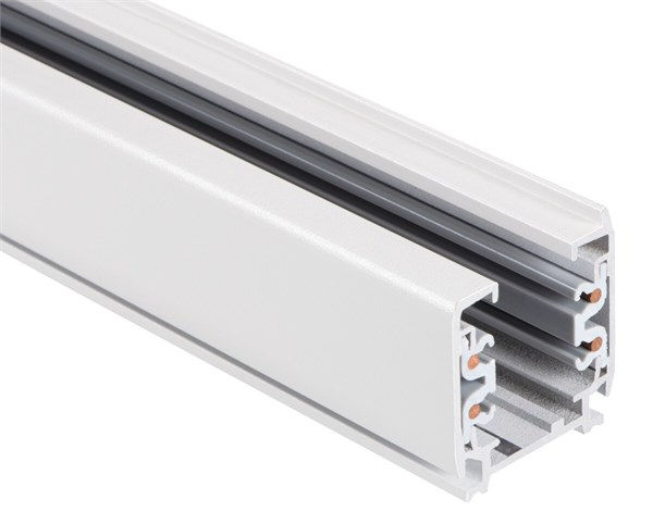 Binario trifase bianco track line 85-265Vac 32x36x3000mm