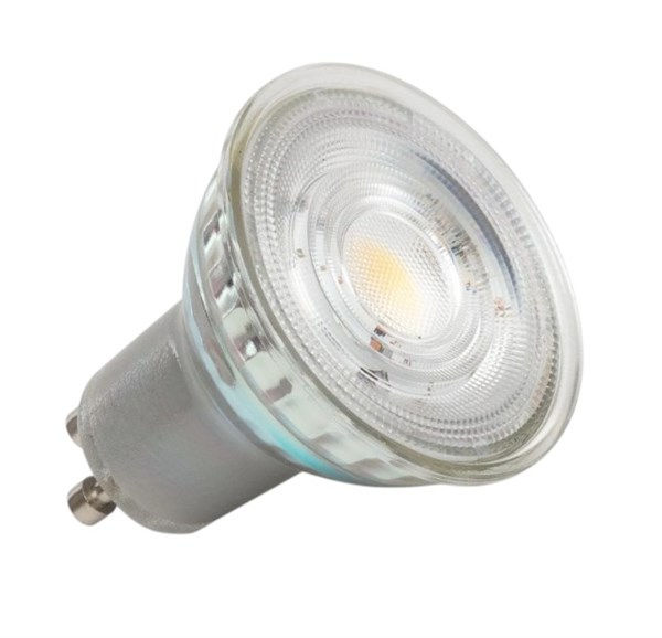 Lampada LED GU10 in vetro 10W 220-240Vac luce naturale 4000K 30° 1000 lm