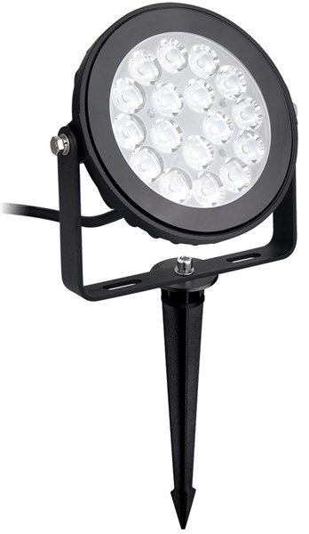 Faretto LED da giardino RGB+CCT 9W 2.4ghz IP65 86-265Vac 15° 700 lm CRI>80