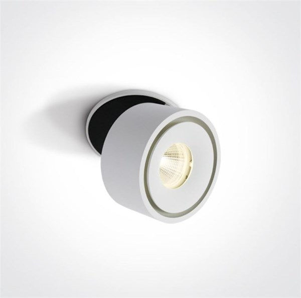 Faretto cilindro da incasso orientabile LED COB 8W IP20 220-240V luce calda