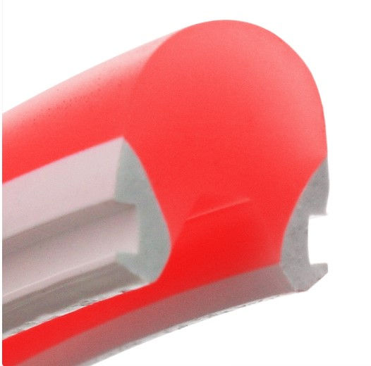 Guaina in silicone rosso da incasso 8x10mm bobina da 50 m