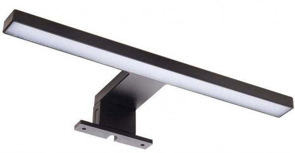Applique da specchio nero IP44