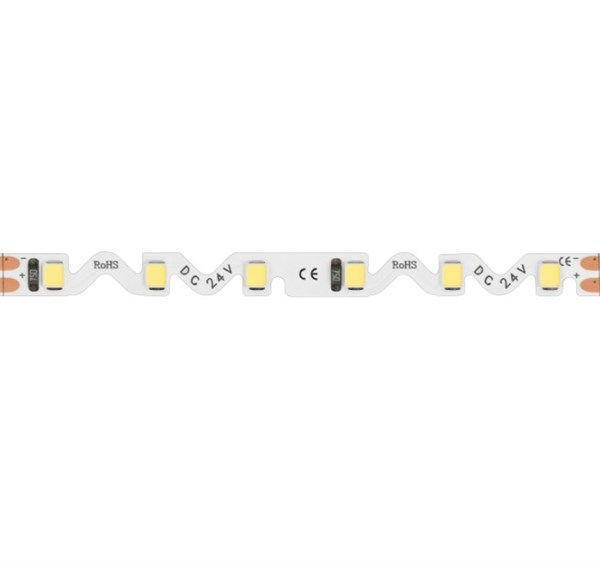 Strip LED flex snake shape 72led/m 2835 IP20 luce fredda 6000K 12W/m 24V 1200