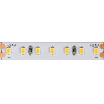 Strip LED flex 192led/m 2835 IP20 luce calda 3500K 15W/m 24V 1650 lm/m CRI>90