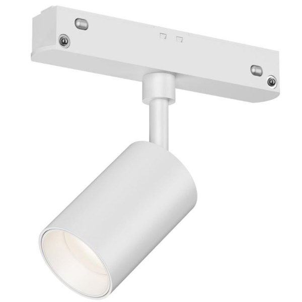 Faretto spot binario bianco 48V LED COB 12W luce naturale 4000K 36° 823 lm IP20