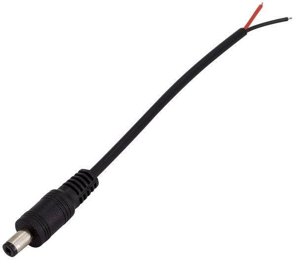 Connettore DC maschio diritto