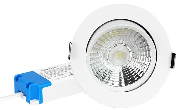 Downlight orientabile 12W CCT variabile bianco