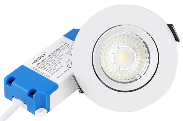 Downlight orientabile 6W CCT variabile bianco