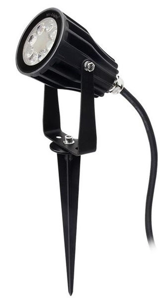 Faretto LED da giardino 6W zigbee RGB+CCT 420 lm 2.4ghz IP66 220Vac 25° CRI>75