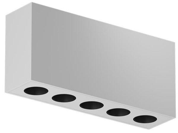 Applique lineare da soffitto bianco 10W IP20 luce calda 3000K 220-240Vac 36°