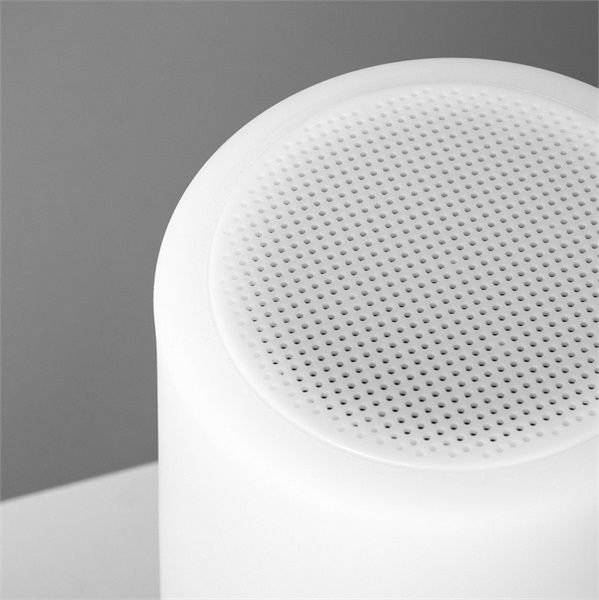 Miniatura: Lampada da tavolo LED bianca musicale IP44 3W 5V RGBW con altoparlante