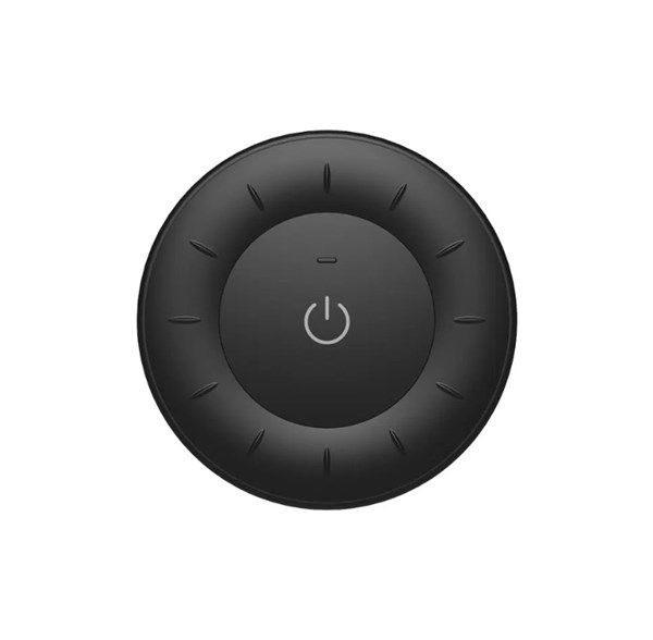 Telecomando magnetico rotondo rotante nero in RF monocolore e CCT variabile