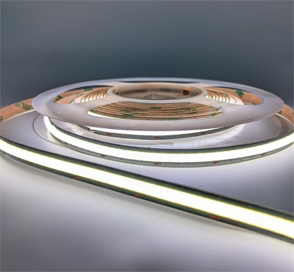 Strip LED flex COB free-cut IP20 luce calda 3000K 10W/m 24V 560 lm/m 160°