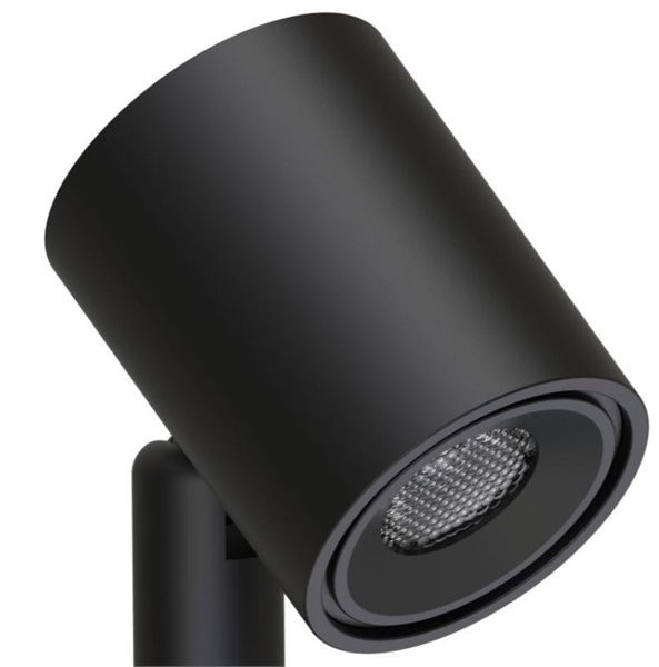 Miniatura: Faretto spot a superficie orientabile nero per teche IP20 LED Cree 2,2W 12Vdc