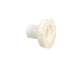 Tappo di chiusura con passaggio cavo dritto per flex neon d13 (aperto)