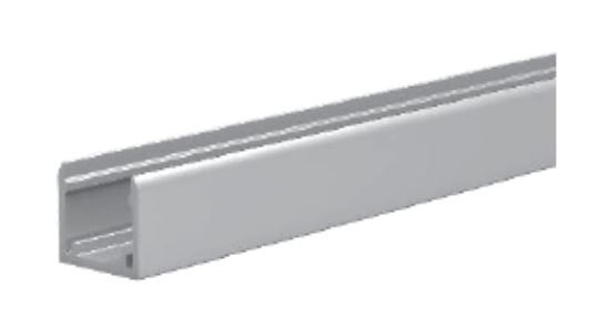 Profilo in alluminio da 1 m per flex neon 1212 dome