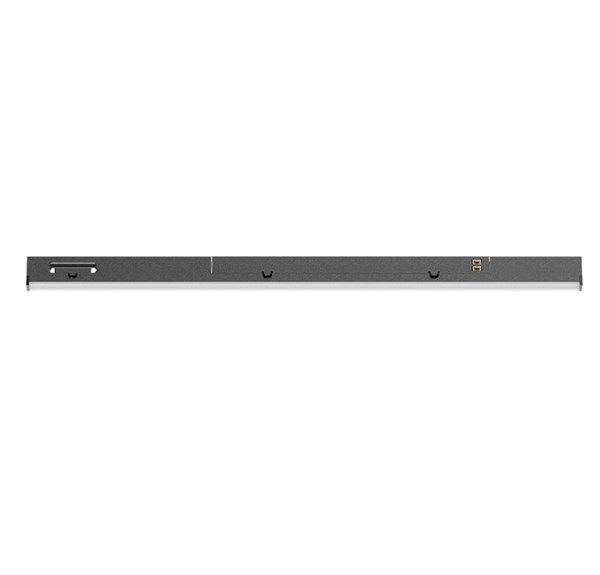 Barra lineare line binario nero 48V LED COB 15W luce calda 3000K 110° 1950 lm