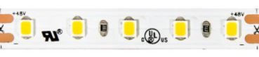 Strip LED flex 100led/m 2835 IP20 luce calda 3000K 15W/m 48V 1650 lm/m CRI>90