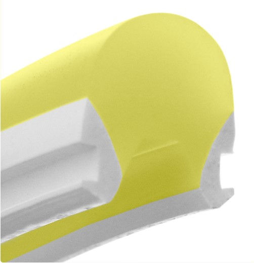 Guaina in silicone giallo da incasso 8x10mm bobina da 50 m
