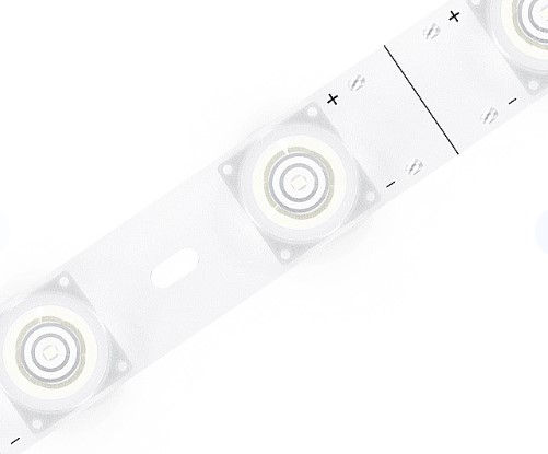 Barra LED rigida 10led con lenti 12°x24° IP20 15,6W 4000K 24Vdc 1326 lm CRI>80