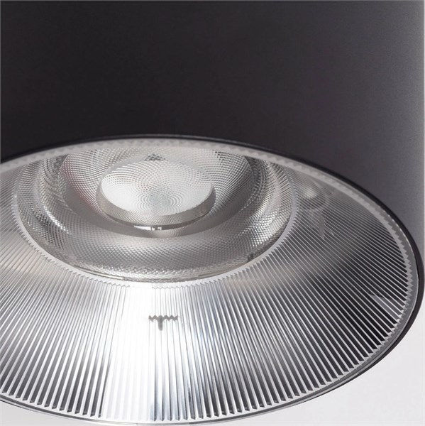 Faretto cilindro nero da soffitto LED IP20 30W 220-240V CCT selezionabile