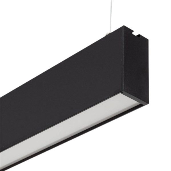 Plafoniera a sospensione LED lineare nero 120cm 36W IP20 220-240Vac 120° CCT