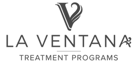 la ventana logo charcoal