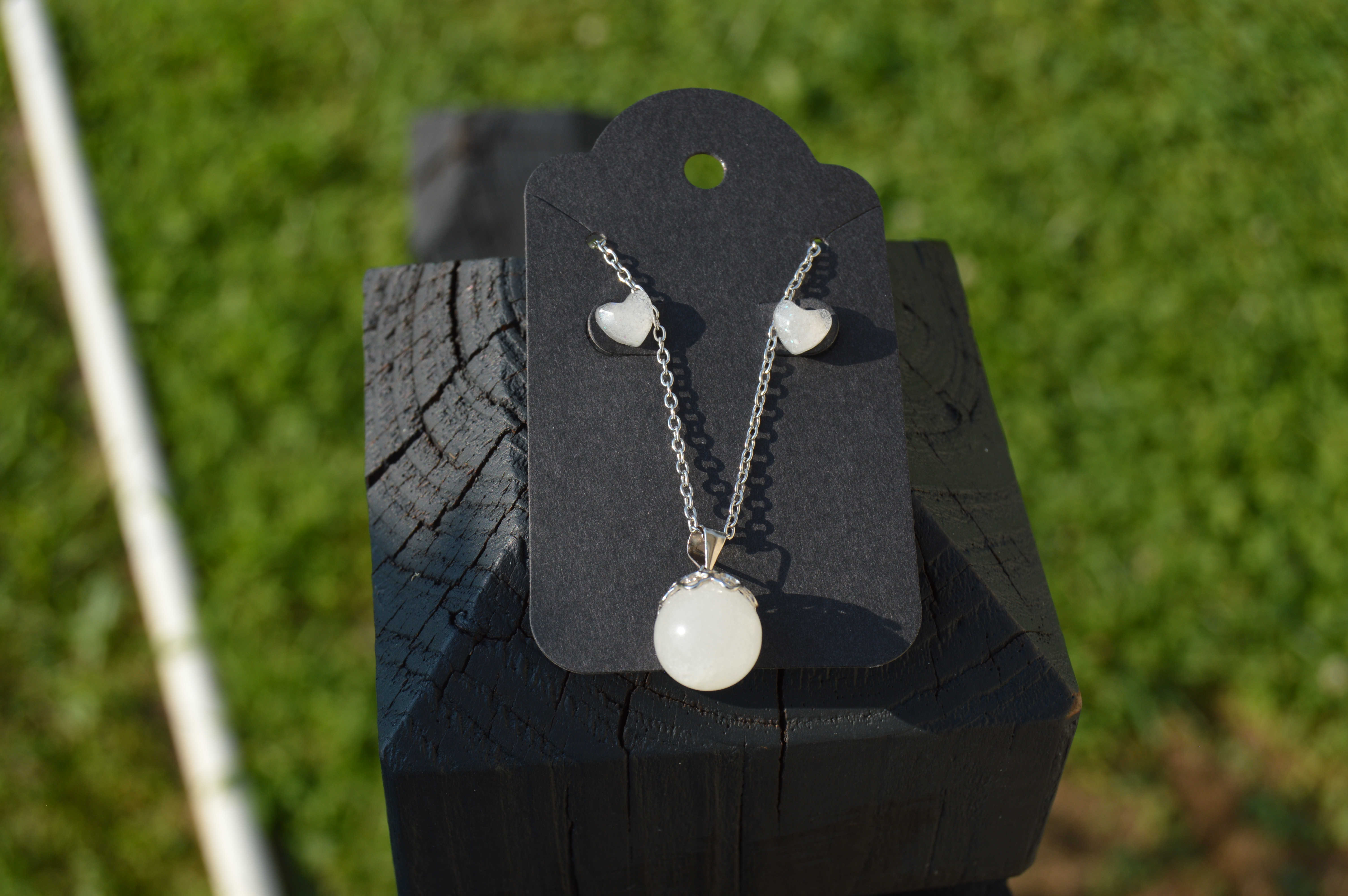 Large Pearl Necklace Set
