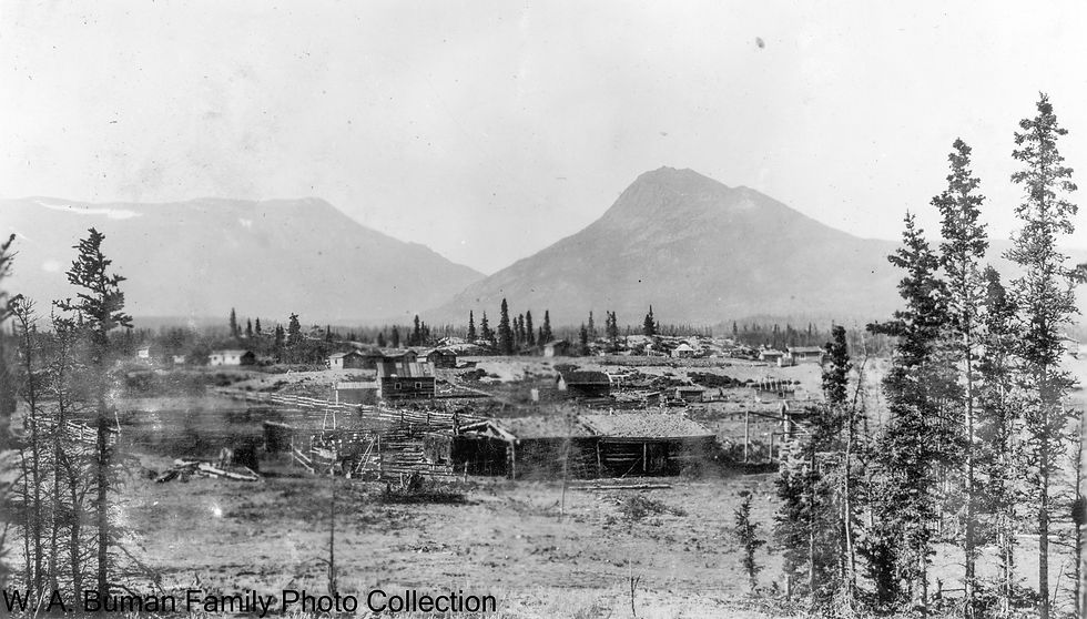 July 24, 1920, Champagne Landing, Yukon;-looking south,_