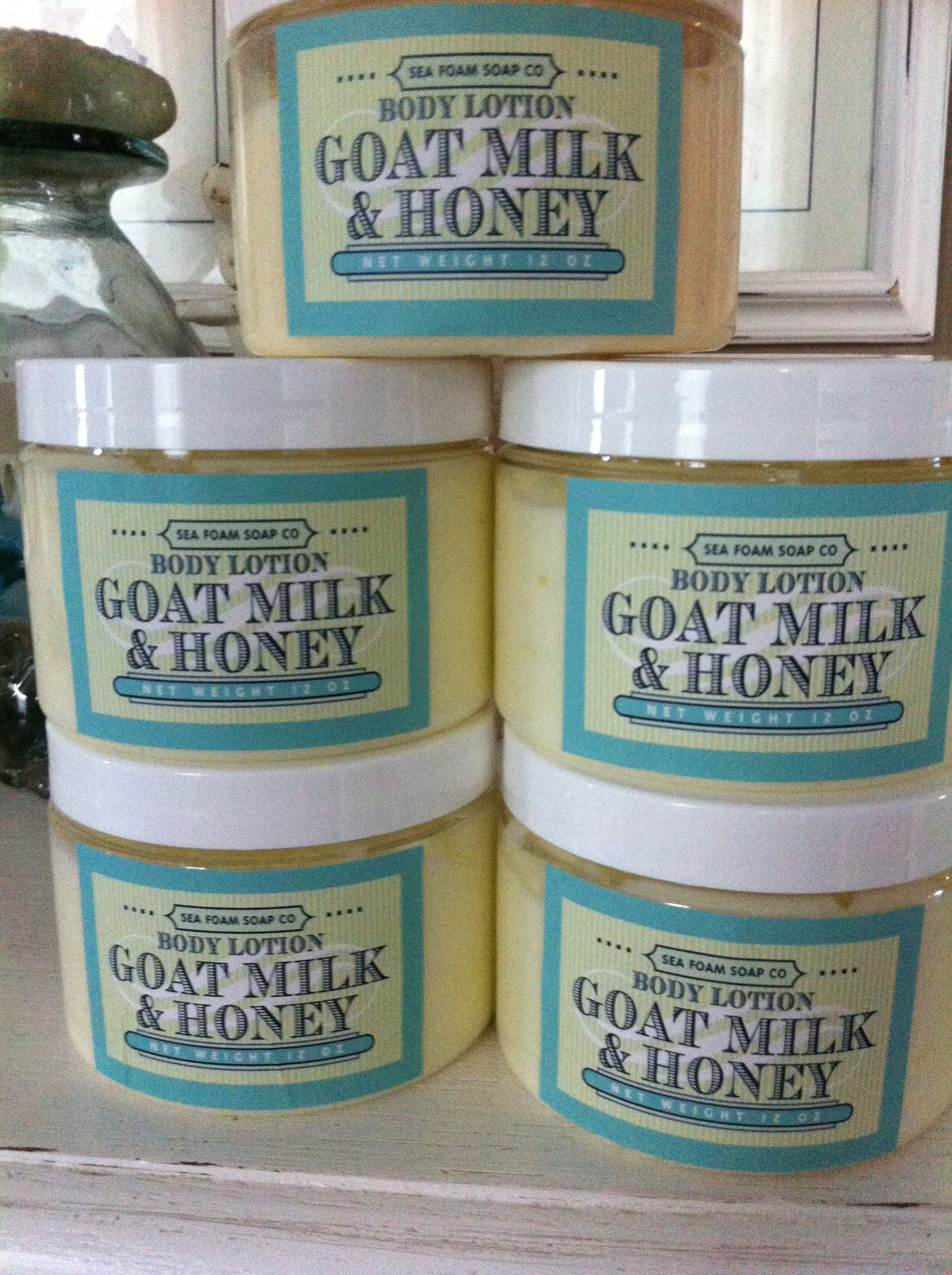Vanilla Goat Milk, Honey and Shea Lotion