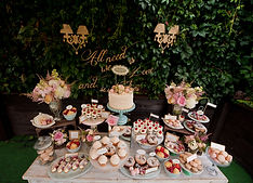 Dessert Table Setting