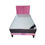 Miniatura: Cama plaza y media Colchon MARVER Rosado Claro