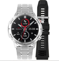 Smartwatch Technos Connect Sports Call Prata