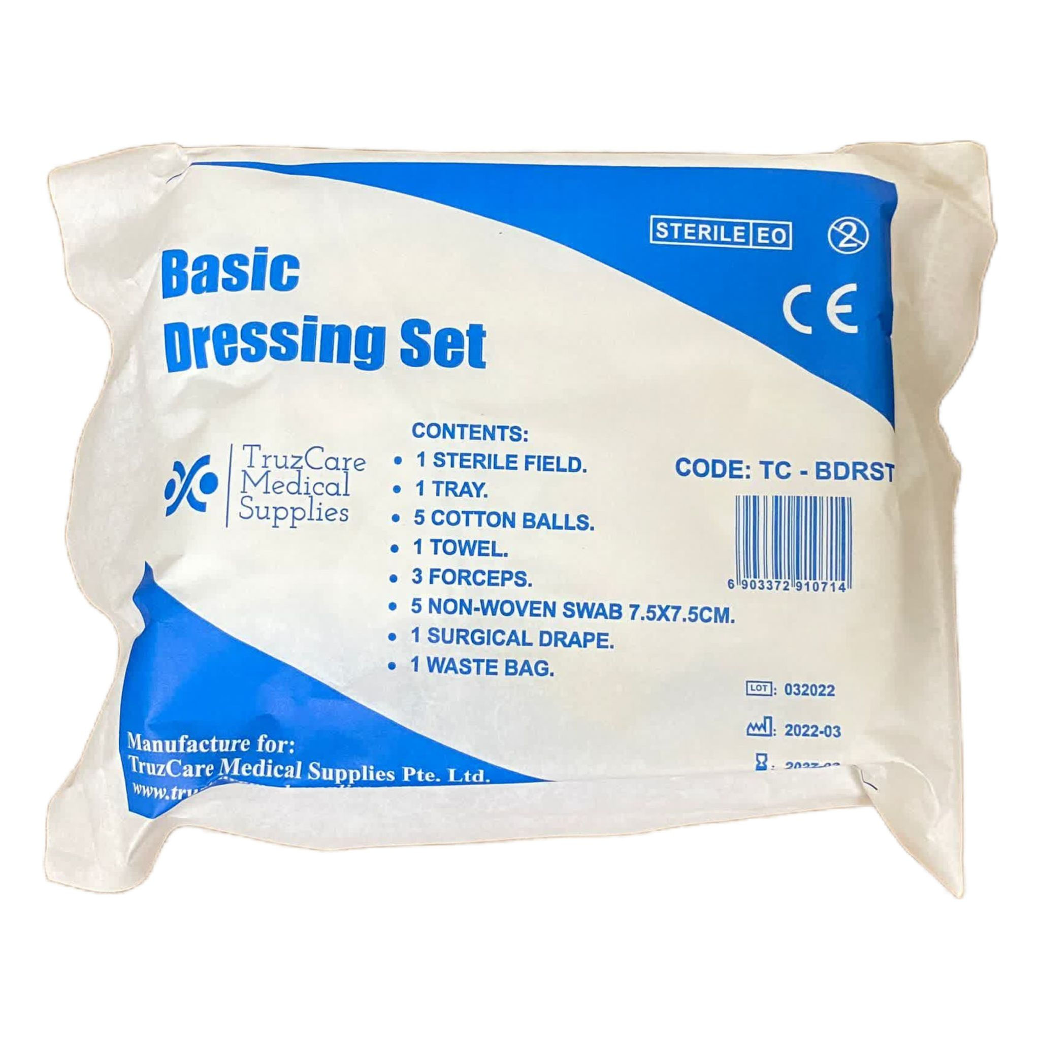 Disposable Basic Dressing Set, ea.