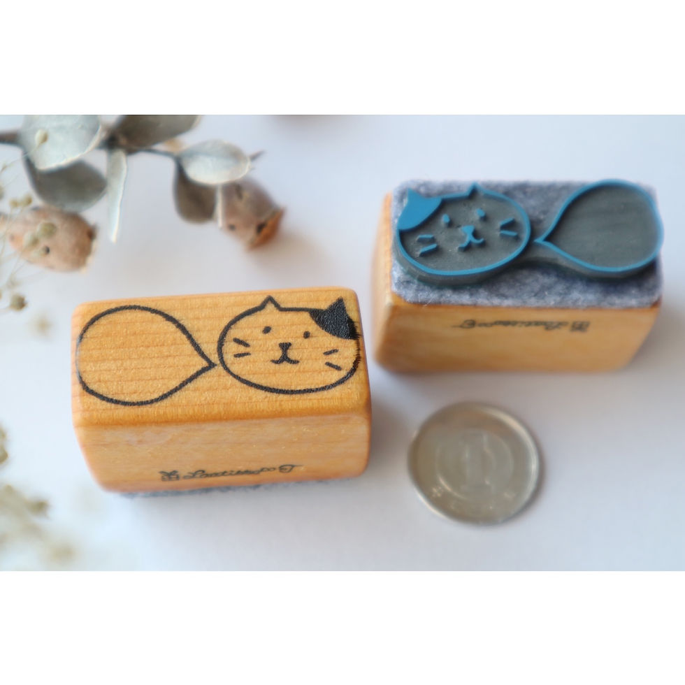 ふきだし顔シリーズ　ねこ