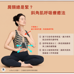 肩頸總是緊?斜角肌呼吸療癒法