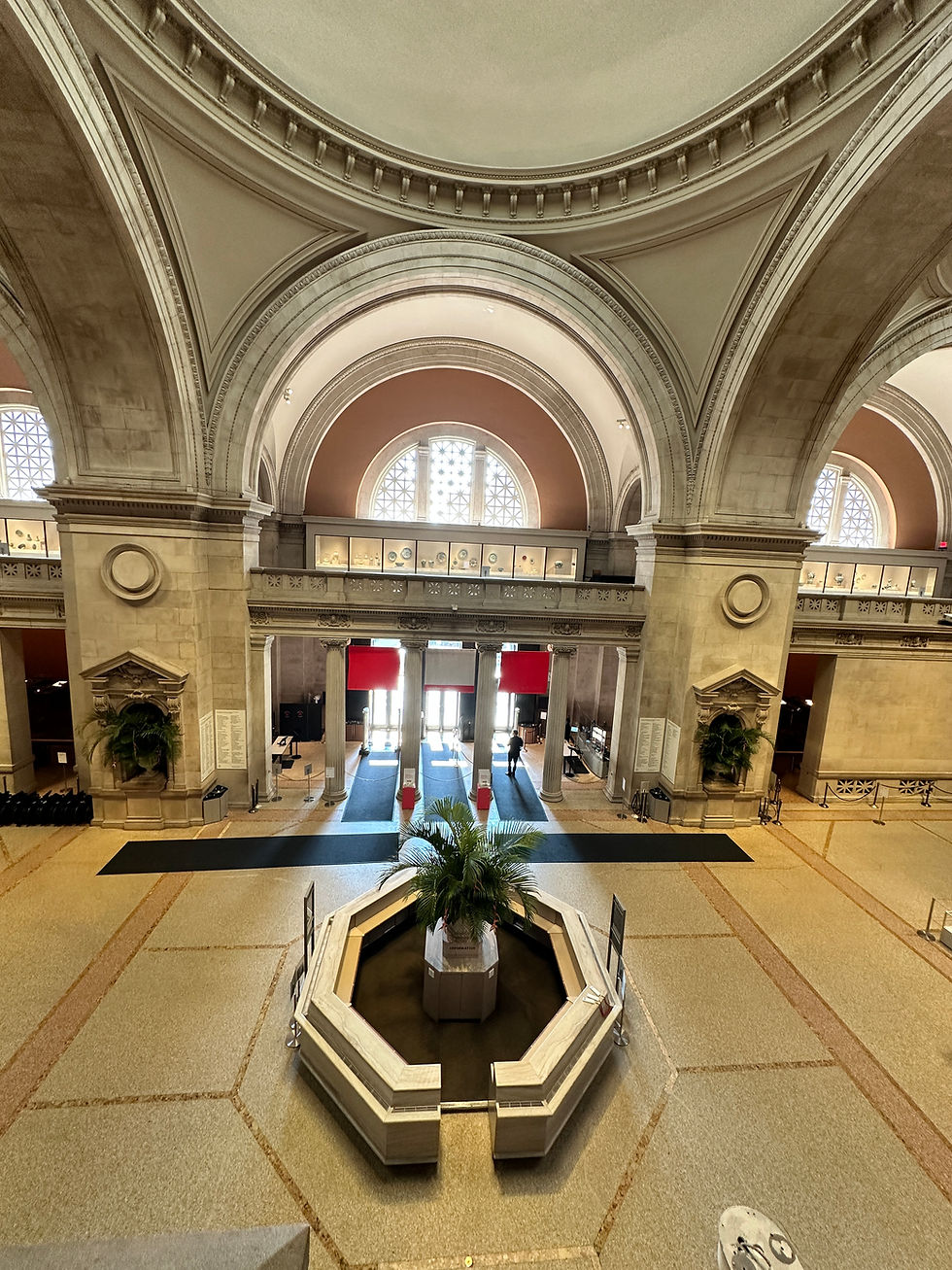 Empty Met Museum Tours