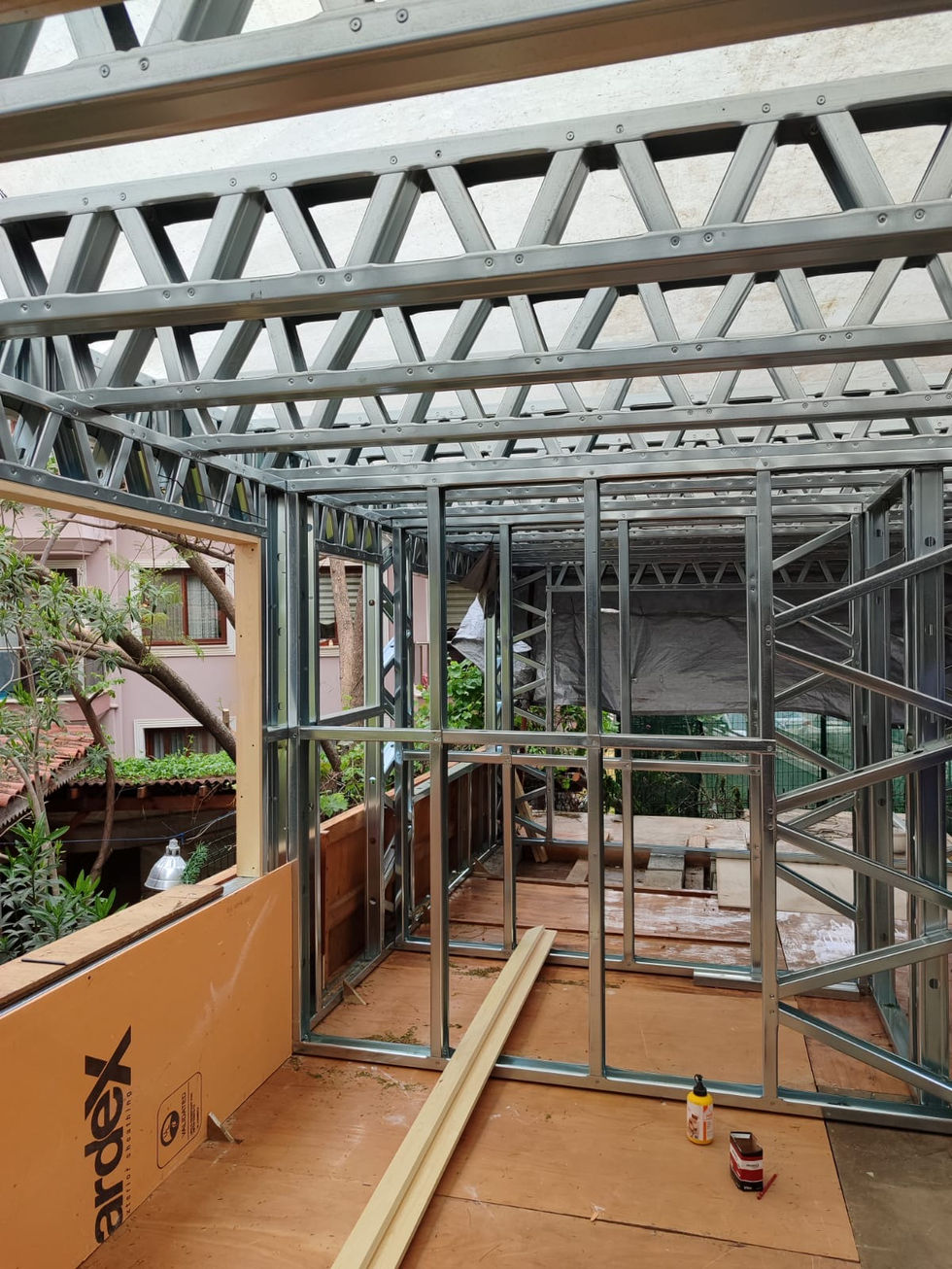 inside