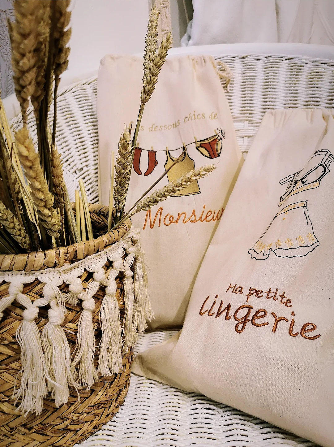 Le pochon LILA lingerie homme & femme