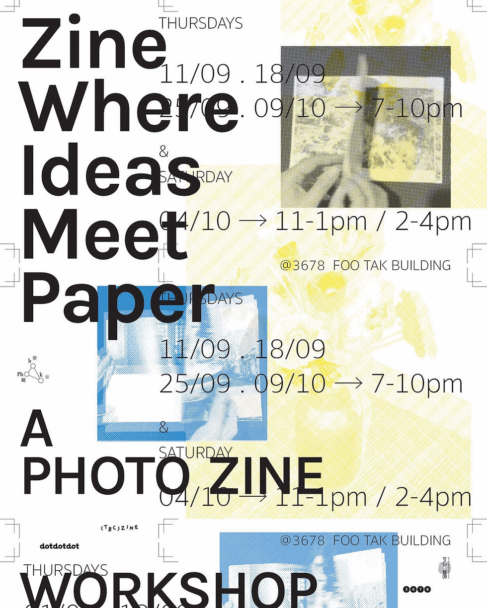 9.11 Where Ideas Meet Paper: A Photozine Workshop!