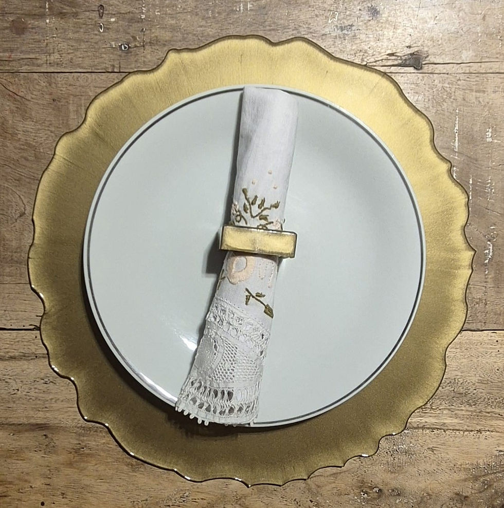 Miniatura: Sousplats - Ouro Velho