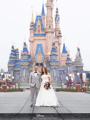 Disney World Orlando Wedding at the Disney Castle