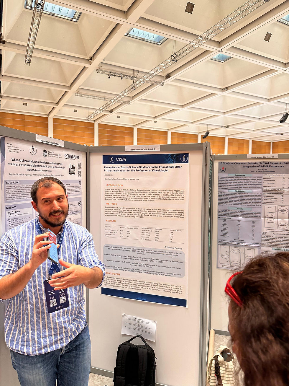 IL CISM e la voce delle Scienze Motorie arriva all'ECSS Rimini 2025