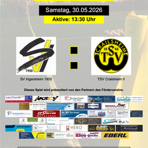 Letztes Heimspiel gegen Crailsheim
