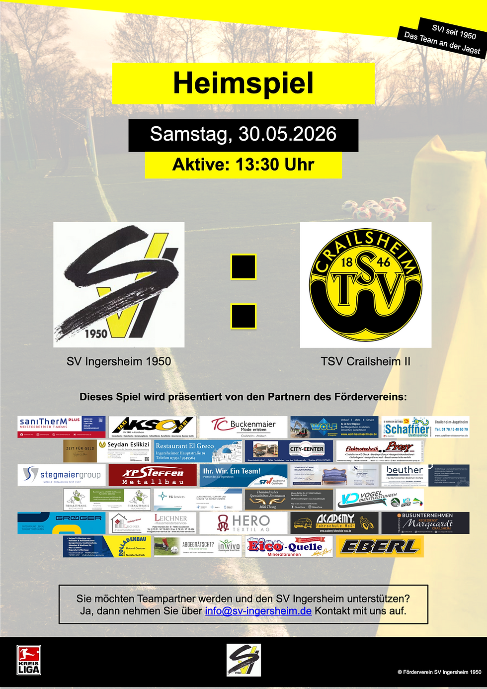 Letztes Heimspiel gegen Crailsheim