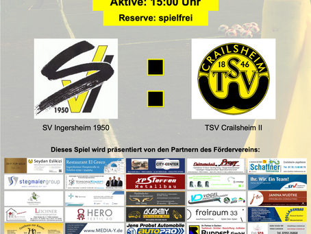 Heimspiel gegen Crailsheim