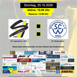Heimspiele gegen Wiesenbach