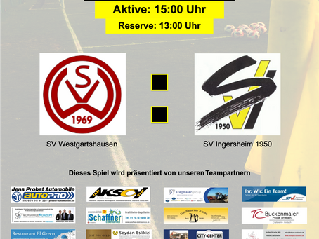 Auswärtsspiele in Westgartshausen