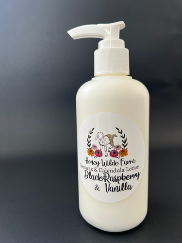 Black Raspberry & Vanilla Beeswax & Calendula Lotion | My Site 2