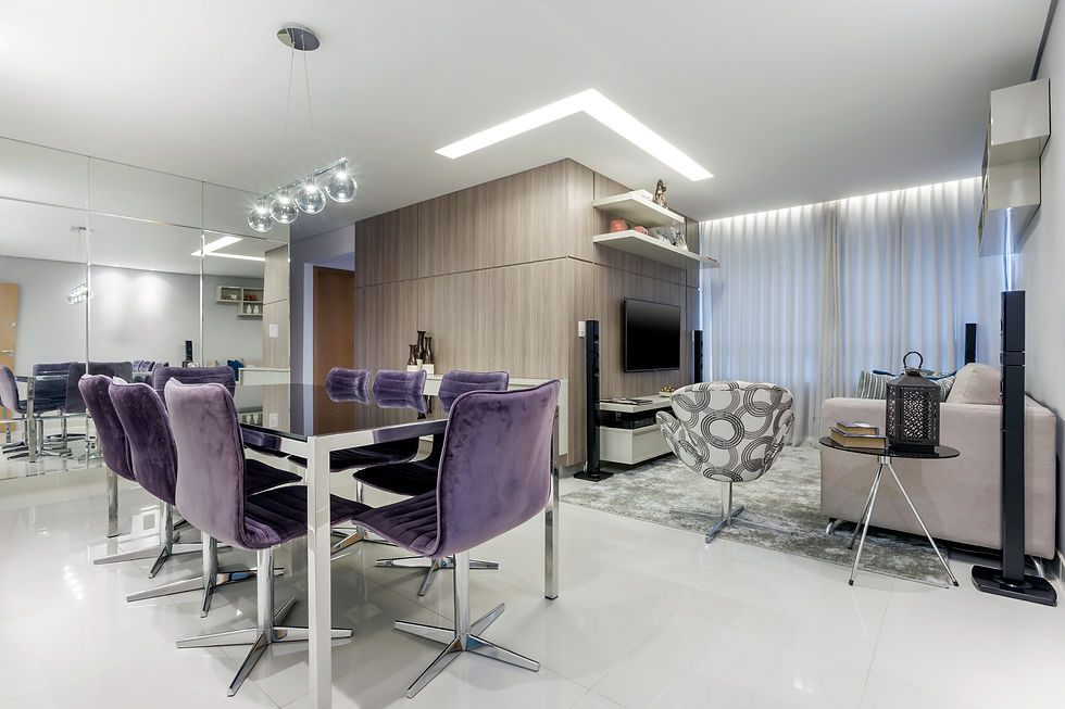 Sala de jantar e home theater